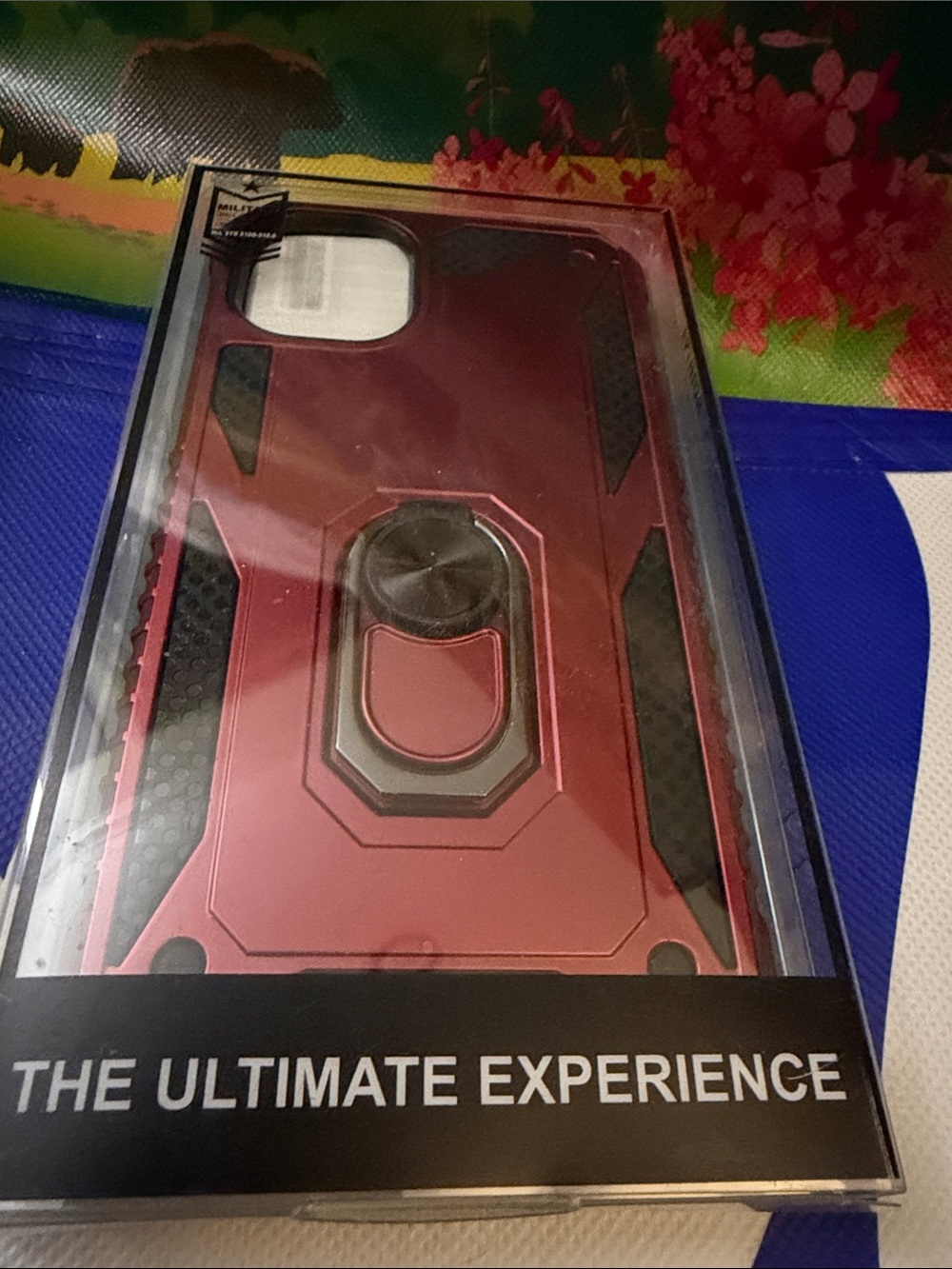 IPHONE 11 Red Protective Phone Case with Kickstand - Unknown Brand
